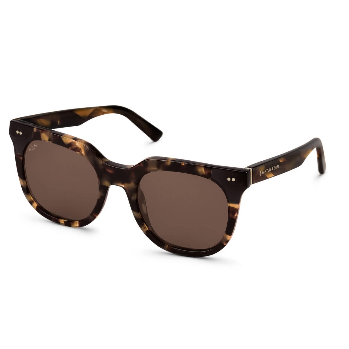 Kpten & Son Florence Amber Tortoise Brown